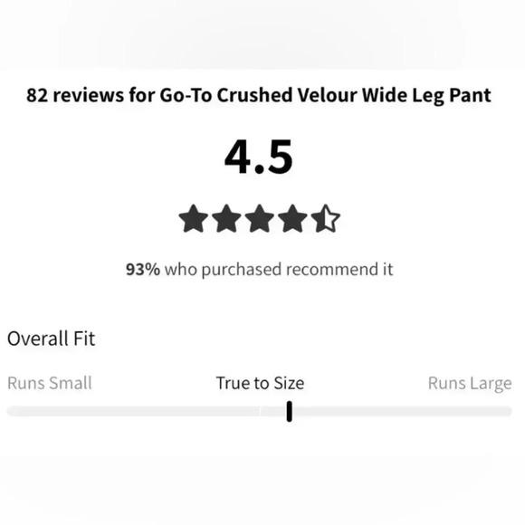 Fabletics Wide Leg Go To Velour Velvet Pants New Pull On Elastic High Waist - Picture 14 of 16